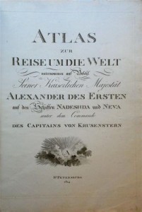Tiitelleht: Atlas …Krusenstern…1814