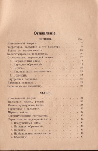 Республики Прибалтики. 1921 back-side