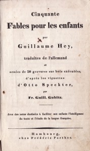 Cinquante Fables pour les Enfants. 1833