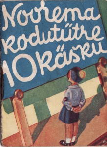 Noorema kodutütre 10 käsku 1937 Esmatrükk.