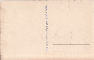 Foto Joh. Triefeldti 1931 back-side