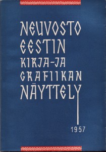 Neuvosto Eestin kirja-ja graafikan näyttely 1957