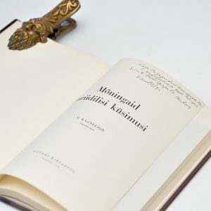 Mõningaid juriidilisi küsimusi. 1939 back-side