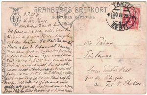 Granberg 1925 back-side