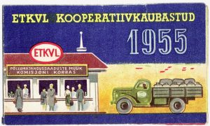 ETKVL Kooperatiivkaubastud 1955