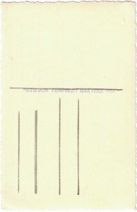 Ridala kiriku sisevaade 1935 back-side
