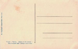 Tartu Jaani kirik back-side