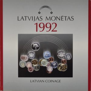 Latvijas monetas 1992