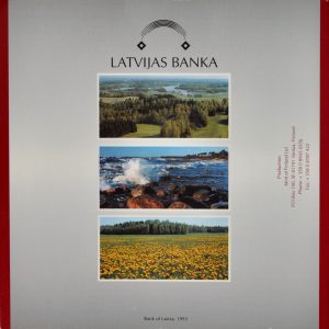 Latvijas monetas 1992 back-side