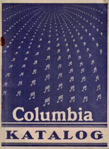 Columbia kataloog 1928