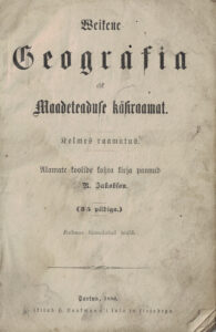 Weikene Geografia ehk Maadeteaduse käsiraamat 1880