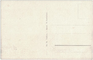 M. Lewinthal nr 35 back-side