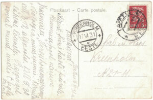 Tartu 1931 back-side