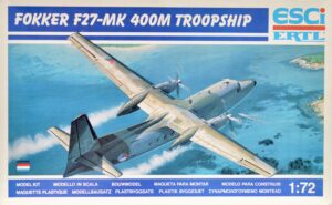 Fokker F27-MK 400M TROOPSHIP ESCI ERTL