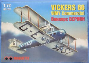 Vickers 66 Vimy Commersial.   Maquette