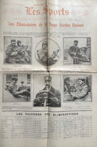 Les Sports-1905 La Coupe Gordon Bennett newspaper