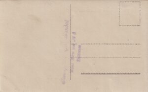 Päevapiltnik Ed. Sandat  1919 other-side