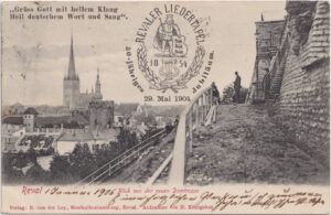 R. von der Ley postkaart