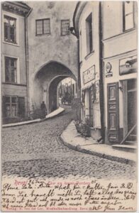 R. von der Ley postkaart