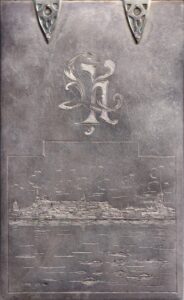 Suur märkmik hõbekaanega. 1931