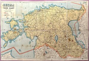 Eesti teede kaart 1928
