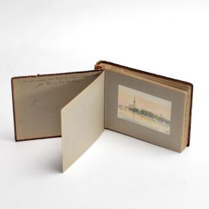 Taska album Tallinna akvarellidega 1930ndad.