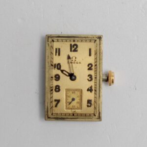 Omega Tank T17 kuld 14K 1930ndad other-side