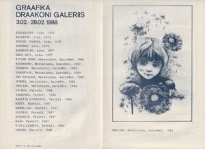 Silvi Väljali signeeritud kataloog. other-side