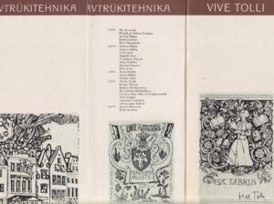 Vive Tolli signeeritud kataloog