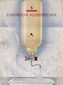 Siemens elektrishce kleinspeicher 1930ndad
