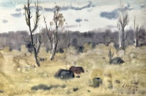 4x Sagur, Evald (1922-1987) other-side