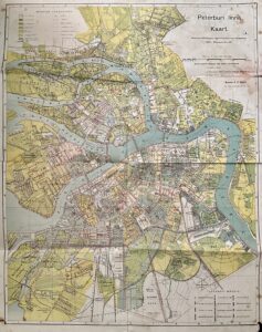 Peterburi linna Kaart. Ploompuu