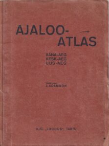 Ajaloo-atlas 1933 J. Adamson