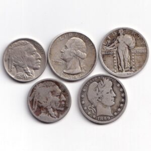 USA hõbemündid proov 900